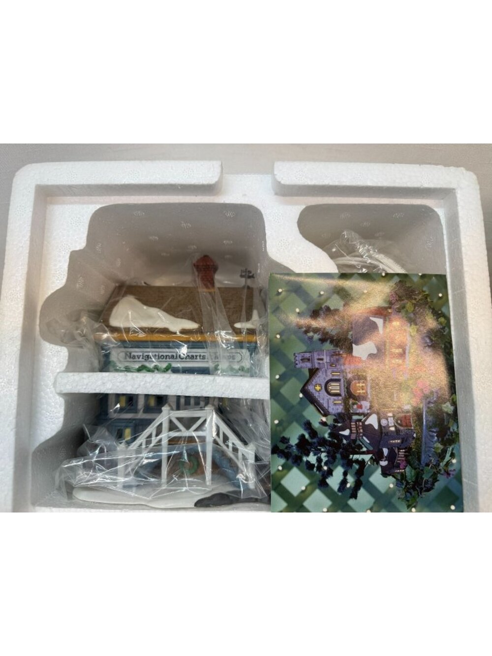 Dept 56 Navigational Charts and Maps 1997 Village piece NEW